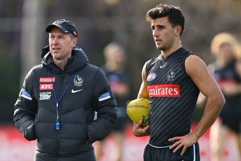 Collingwood Coach Opens Up on Nick Daicos Tagging Strategy and Player Development in…