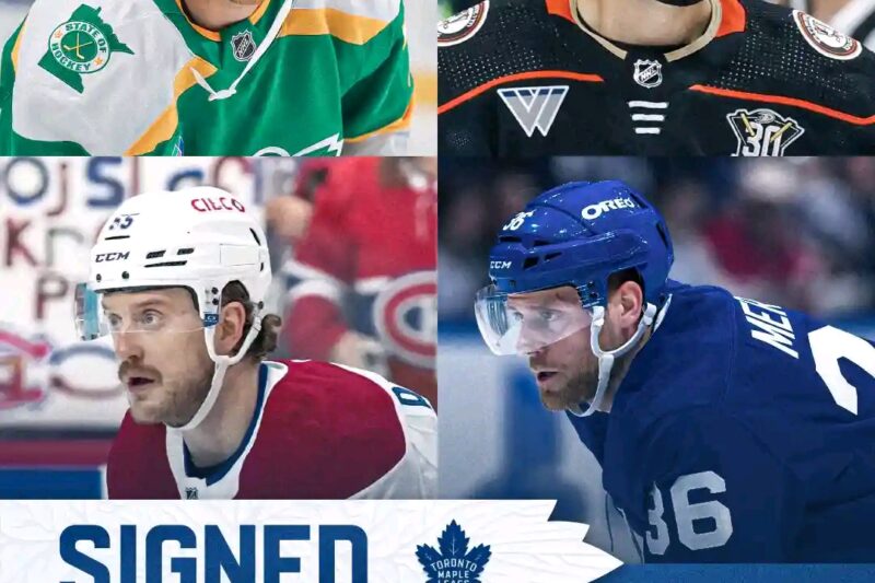 GOOD NEWS: Maple Leafs Sign Forwards Travis Boyd, Benoit-Olivier Groulx, Michael Pezzetta, and Re-Sign Defenceman Dakota Mermis..check the link below for the full details..